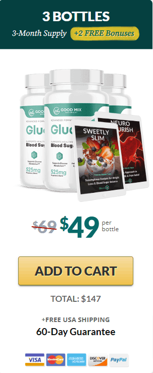 Gluco6™ 3 bottle